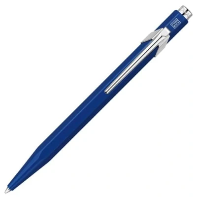 Abbildung von Caran d&#039;Ache 849 Metal Range Kugelschreiber, Saphirblau, Tintenblau