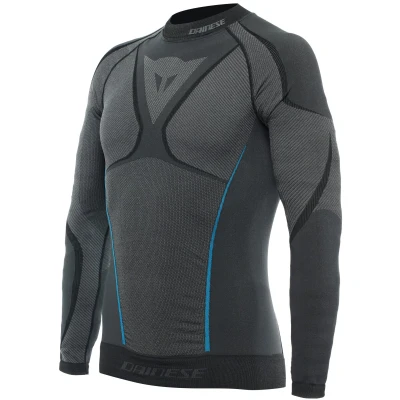 Abbildung von Dainese Herren Dry LS Baselayer Shirt, Schwarz/Blau, L