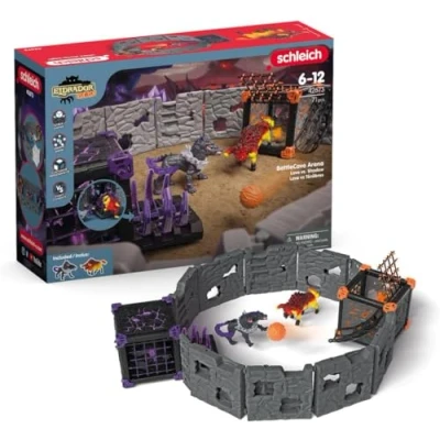 Abbildung von schleich 42673 BattleCave Arena: Lava vs. Schatten, ab 7 Jahren, ELDRADOR CREATURES Spielset, 61 Teile