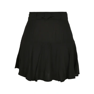 Abbildung von Urban Classics Alinienrock, Damen, Größe: 31, Schwarz
