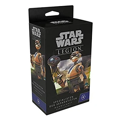 Abbildung von Atomic Mass Games, Star Wars: Legion Spezialisten der Separatisten, Erweiterung, Tabletop, 2 Spieler, Ab 14+ Jahren, 120 180 Minuten, Deutsch