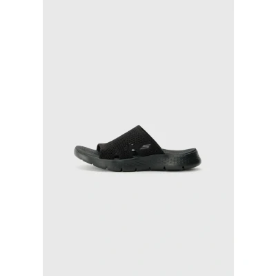 Abbildung von Skechers Damen Slides, Schwarz/Schwarz, 36 EU