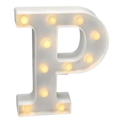 Abbildung von JANDEI Warmes Licht LED Zahlen und Buchstaben für Dekoration Atmosphäre, leuchtendes Herz, Nachtlichter, Geburtstage, Hochzeiten, Schaufenster. Sie funktionieren mit AA Batterien (P)