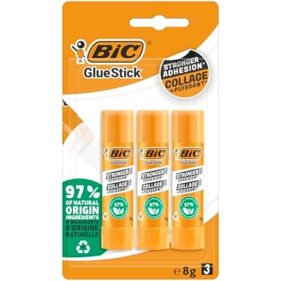 Abbildung von BIC Ecolutions Klebestift, 8 g 3 Stück