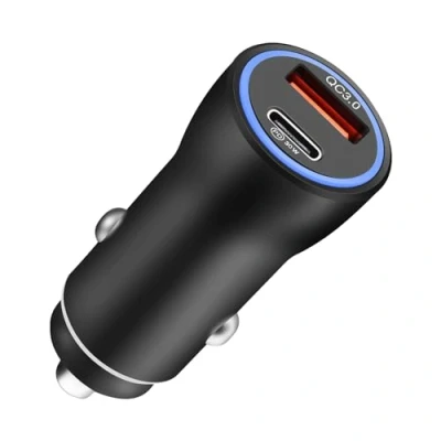 Abbildung von Hoppac Zigarettenanzünder USB C,PD 20W+QC3.0 Kfz Ladegerät C,Mini Adapter,Auto C Für Schnelles Aufladen,12V Adapter Auto Kompatibel Mit Der iphone 15 Serie