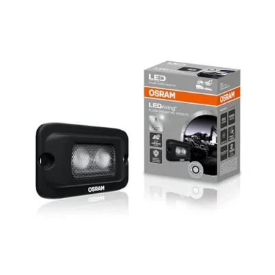 Abbildung von OSRAM LEDriving Flush Mount WL VX100 FL, LEDFLUSH101 Off Road, LED Arbeitsscheinwerfer, 600 Lumen, Lichtstrahl bis zu 45 m, 12V/24V, Faltschachtel (1 Lampe)