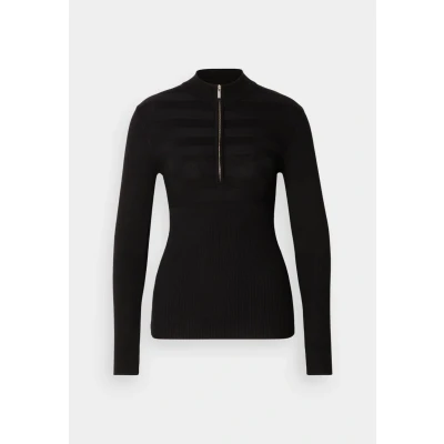 Abbildung von Morgan Menzip Strickpullover, Damen, Größe: Small, Noir