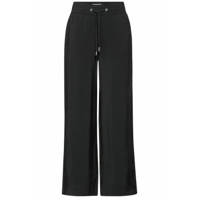 Abbildung von Street One WIDE LEG Stoffhose, Damen, Größe: 34x30, Schwarz