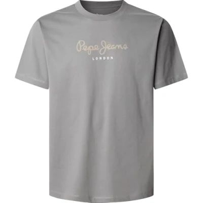 Abbildung von Pepe Jeans Herren Eggo N T Shirt, Grau (Industriegrau), L