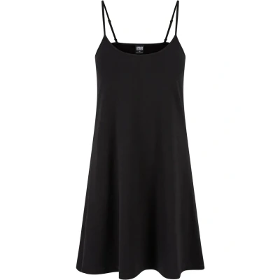 Abbildung von Urban Classics Stretch Hanger Jerseykleid, Damen, Größe: 4XL, Black