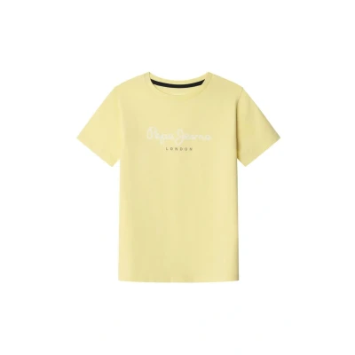 Abbildung von Pepe Jeans NEW ART Tshirt print für Kinder, Größe: 176, Sorbet lemon yellow
