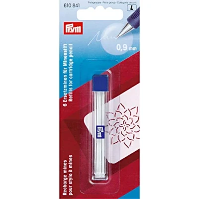 Abbildung von Prym Ersatzminen für Minenstift Ø 0,9 mm weiß, 0, 9
