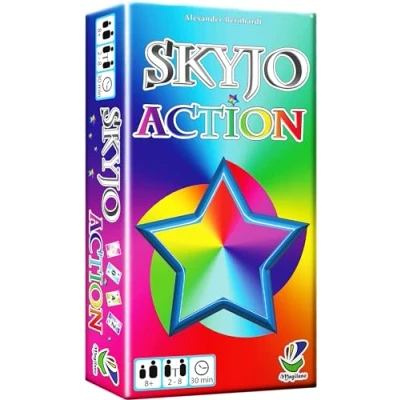 Abbildung von Magilano SKYJO Action Das aufregende Kartenspiel für spaßige und amüsante Spieleabende im Freundes Familienkreis.