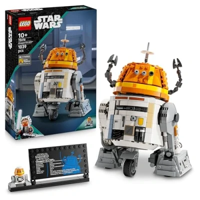 Abbildung von LEGO Star Wars 75416 Ahsoka Astromech Droide Chopper (C1 10P) Figur Spielzeug mit beweglichem Kopf, abnehmbaren Armen und Mittelrad Geschenk für Fans, Jungen Mädchen ab 10 Jahren