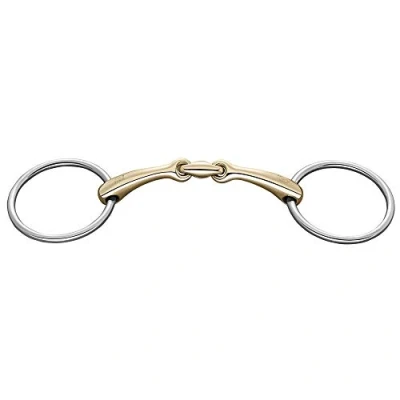 Abbildung von Sprenger Wassertrense Dynamic RS doppelt gebrochen 14 mm I Pferdegebiss Sensogan, gleichmäßigere Druckverteilung 13,5 cm Weite