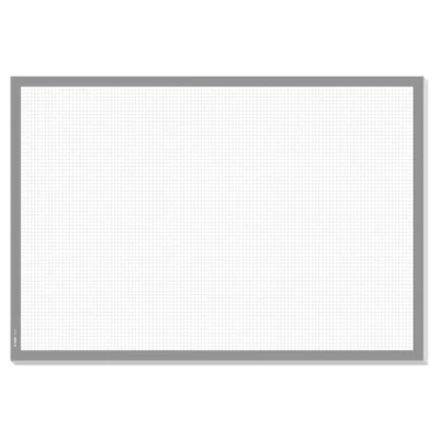 Abbildung von SIGEL HO260 Papier Schreibtischunterlage zum Abreißen kariert, Notizblock, grau ca. DIN A2 extra groß, 30 Blatt, Schreibunterlage