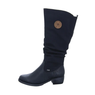 Abbildung von Rieker Stiefel, Damen, Größe: 36, Black Schuhe