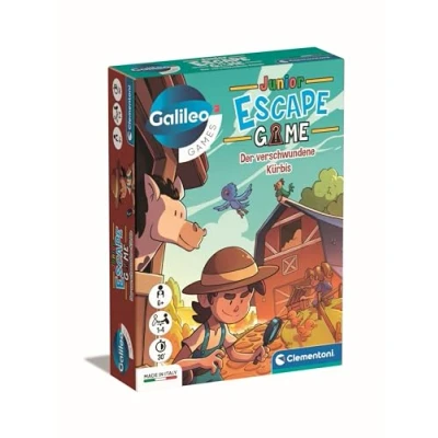 Abbildung von Galileo Escape Game Junior Der verschwundene Kürbis Spiel für Kinder ab 6 Jahren Gesellschaftsspiel &amp; Familienspiel 59411 von Clementoni