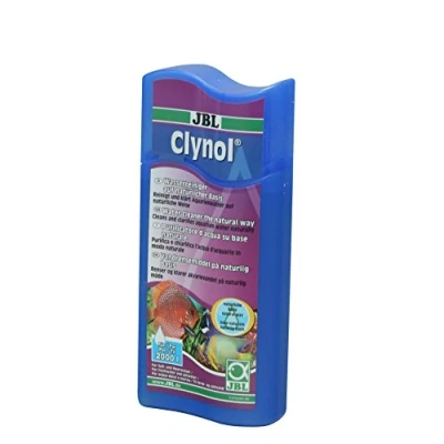 Abbildung von JBL Clynol 25192 Wasseraufbereiter zur Reinigung und Klärung für Süß Meerwasser Aquarien, 500 ml