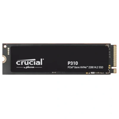 Abbildung von Crucial P310 SSD 4TB M.2 2280 PCIe Gen4 NVMe Interne SSD, bis 7.100 MB/s, Gaming für Laptop und Desktop PC, Festplatte CT4000P310SSD801