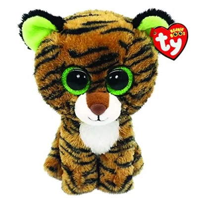 Abbildung von TY 2008075 Tiggy il Tigre Beanie Boos Plüsch, Braun, 15 centimetri