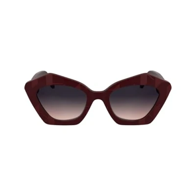 Abbildung von KARL LAGERFELD Damen KL6199S Sonnenbrille, Burgundy, 53
