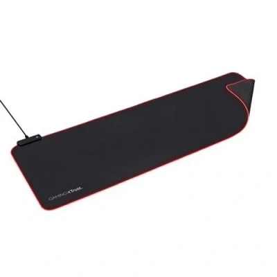 Abbildung von Trust Gaming GXT 764 Glide Flex RGB Mauspad XXL, 930x300 mm, Mousepad mit LED Beleuchtung, rutschfeste Gummiunterseite, Große Schreibtischunterlage, USB betrieben, Desk Mat Schwarz