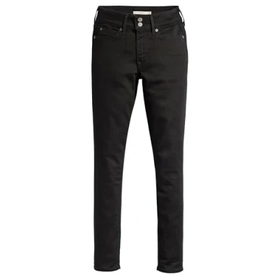 Abbildung von Levi&#039;s Damen 711 Double Button Jeans, Soft Black, 29W x 30L