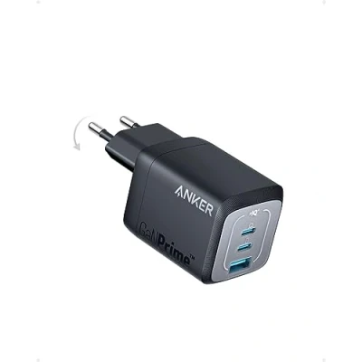 Abbildung von 67W USB C Ladegerät, Anker Prime GaN Netzteil, 3 Port PPS Schnellladegerät, Kompaktes klappbares Design, Kompatibel mit iPhone 15 / Pro, MacBook Pro Air, iPad Galaxy S23 S22, Note20, Pixel