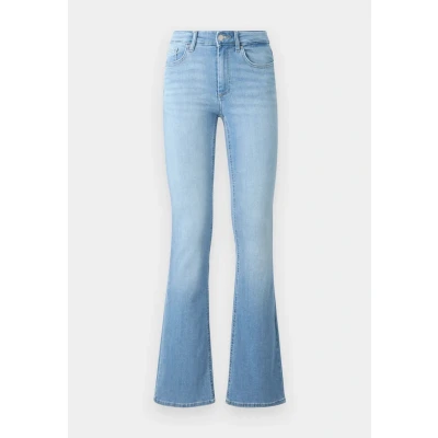 Abbildung von ONLY Onlblush LIFE MID Flared Jeans, Damen, Größe: Mx32, Light blue denim