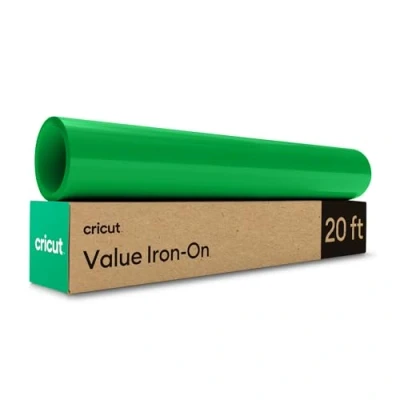 Abbildung von Cricut 2011123 Value Iron On, Vinyl, Grün, 6m (20ft)