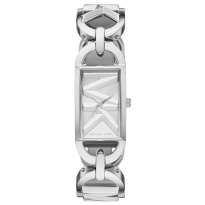 Abbildung von Michael Kors Watch Empire Uhr silvercoloured, Damen, Größe: One Size, Silver coloured