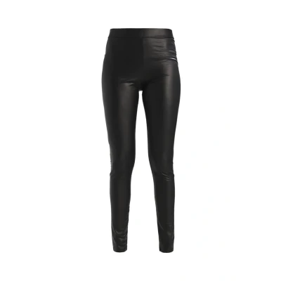 Abbildung von Pieces Shiny Leggings Hosen, Damen, Größe: L/XL, Black