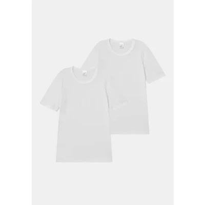 Abbildung von Schiesser Organic Cotton 95/5 2 PACK Unterhemd/shirt für Kinder, Größe: 140, Weiss