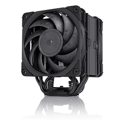 Abbildung von Noctua NH U12A chromax.black, 120mm Single Tower CPU Kühler (Schwarz), Kompatibel mit Desktop