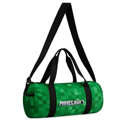 Abbildung von Minecraft Sporttasche Kinder Reisetasche Jungen Mädchen Sportbeutel Umhängetasche und Teenager