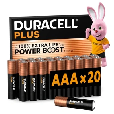 Abbildung von DURACELL Plus AAA Batterien (20er Pack) Alkaline 1,5 V