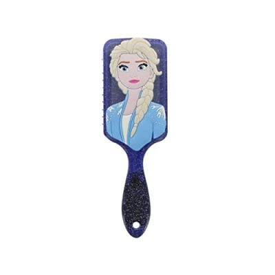 Abbildung von Disney Frozen II 3D Silicon Haarbürste Elsa die Schnee Queen Alle Haartypen