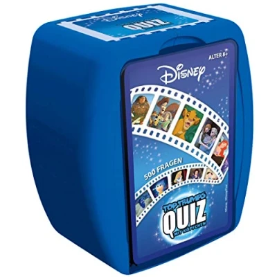 Abbildung von Top Trumps Quiz Disney Fanartikel Alter 8+ Deutsch