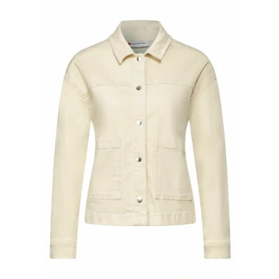 Abbildung von Street One Jeansjacke, Damen, Größe: 44, Weiß