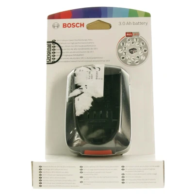 Abbildung von Batterie Bosch Siemens 17006127 BHZUB1830 akku, power for all 18V 3.0AH