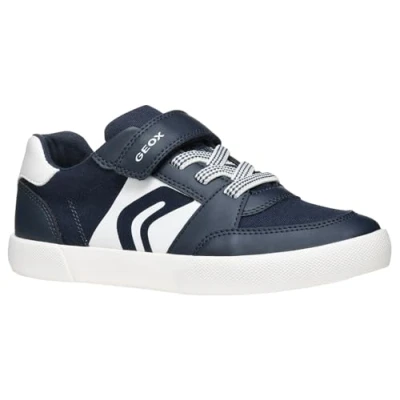 Abbildung von Geox J GISLI Boy D Sneaker, Navy/White, 34 EU