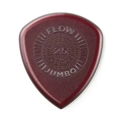 Abbildung von JIM DUNLOP Plektrum Flow Jumbo Grip 2,50mm 3 Stück