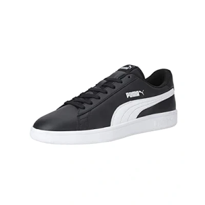 Abbildung von Puma Unisex Smash v2 L Low Top, Black White, 43 EU