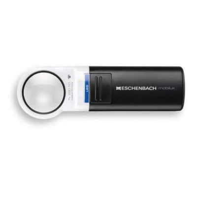 Abbildung von Eschenbach Optik Lupe Handlupe mit LED Beleuchtung mobiluxLED Vergrößerung: 7x Linsengröße: (Ø) 35mm