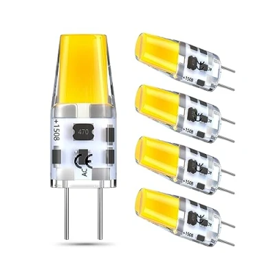 Abbildung von Bonlux LED Leuchtmittel G6.35 3W AC/DC 12V Warmweiß 3000K Bi Pin JC Typ Kapsel Ersatz Halogenlampe 25W 30W GY6.35 / (Nicht Dimmbar)
