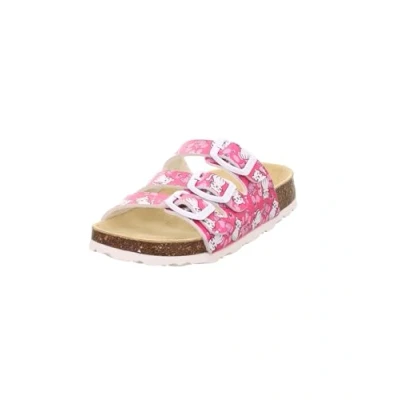 Abbildung von Superfit Fussbettpantoffel Mädchen PINK/Mehrfarbig 5650 Hausschuh, 29 EU