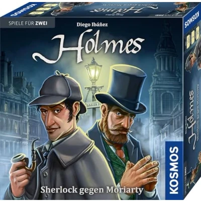 Abbildung von KOSMOS 692766 Holmes Sherlock gegen Moriarty, Spiel für Zwei Personen, Spiel, Brettspiel genau 2 Spieler ab 10 Jahren, Strategiespiel