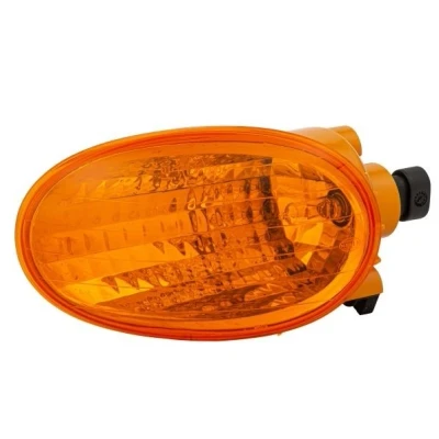 Abbildung von Blinker gelb (amber) vorne links mit Glühlampe, Lampenträger H21W Halogen 12V FIAT: Multipla (186) 1.6 100 16V, 1.9 JTD 105, 16V Blupower