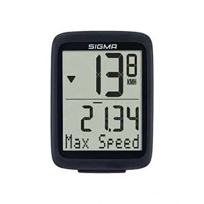 Abbildung von Sigma SPORT Bc 10.0 Wr Fahrradcomputer Black/White Einheitsgröße